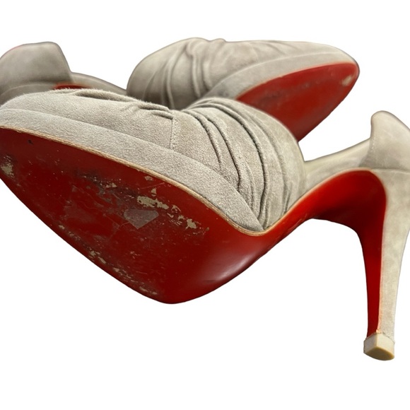 christian louboutin Paris made in italy beautiful heels red bottoms size 37 - Picture 4 of 7